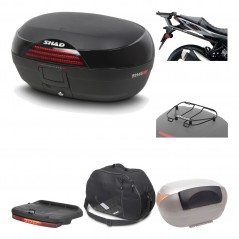 Rear trunk + mounting hardware + accessories  SH46 SH 46 NEW MODEL