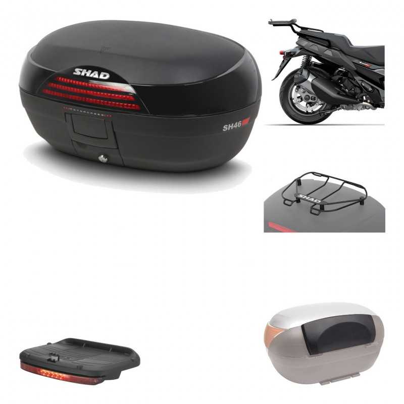 SHAD Baul trasero + herraje montaje accesorios SH46 SH 46 NEW MODEL KIT-184478