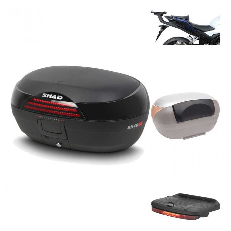 SHAD Baul trasero + herraje montaje accesorios SH46 SH 46 NEW MODEL KIT-184278