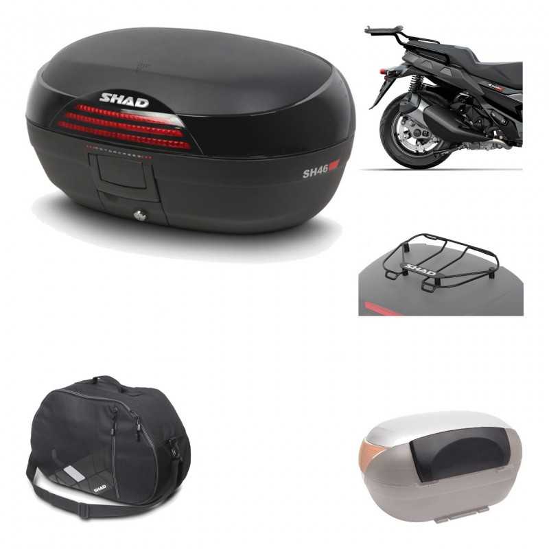 Rear trunk + mounting hardware + accessories  SH46 SH 46 NEW MODEL