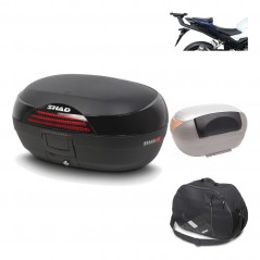 Rear trunk + mounting hardware + accessories  SH46 SH 46 NEW MODEL