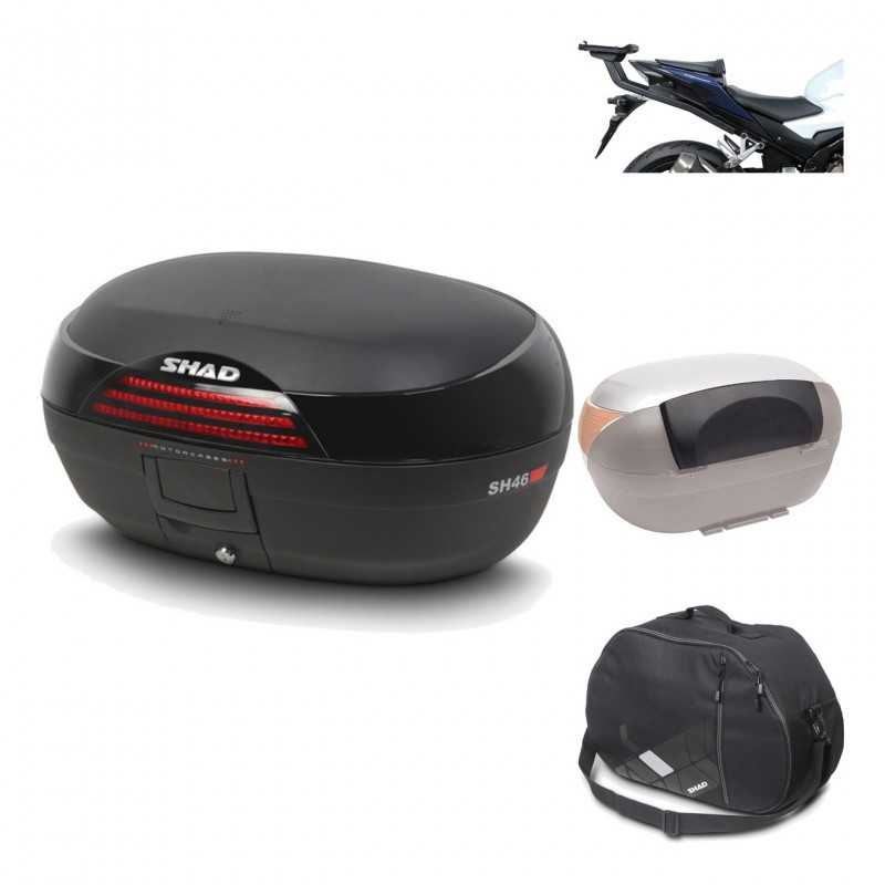 Rear trunk + mounting hardware + accessories  SH46 SH 46 NEW MODEL