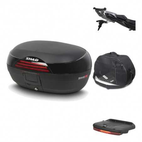SHAD Baul trasero + herraje montaje accesorios SH46 SH 46 NEW MODEL KIT-184228