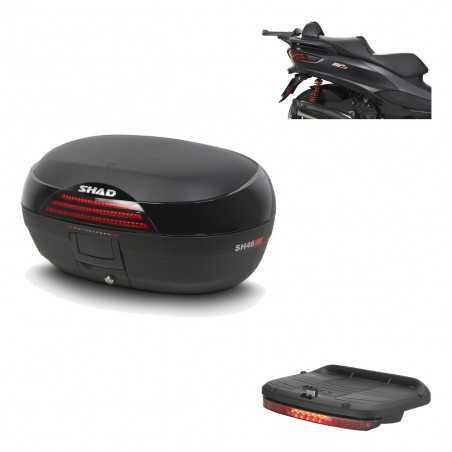 SHAD Baul trasero + herraje montaje luz de freno SH46 SH 46 NEW MODEL KIT-184178