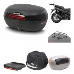 Rear trunk + mounting hardware + accessories  SH46 SH 46 NEW MODEL