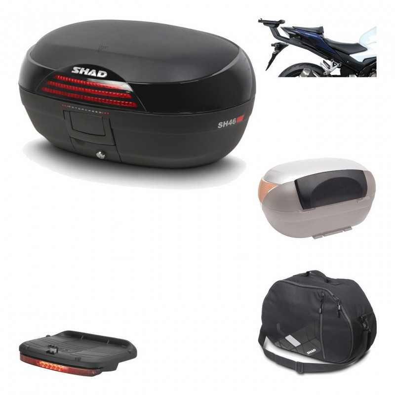 Rear trunk + mounting hardware + accessories  SH46 SH 46 NEW MODEL
