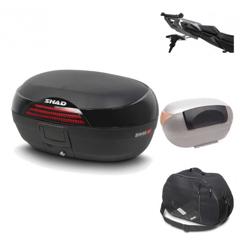 Rear trunk + mounting hardware + accessories  SH46 SH 46 NEW MODEL