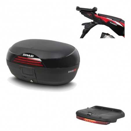 Back trunk + big top fitting + brake light  SH46 SH 46 NEW MODEL