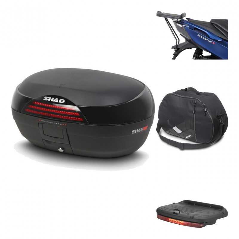 SHAD Baul trasero + herraje montaje accesorios SH46 SH 46 NEW MODEL KIT-184132
