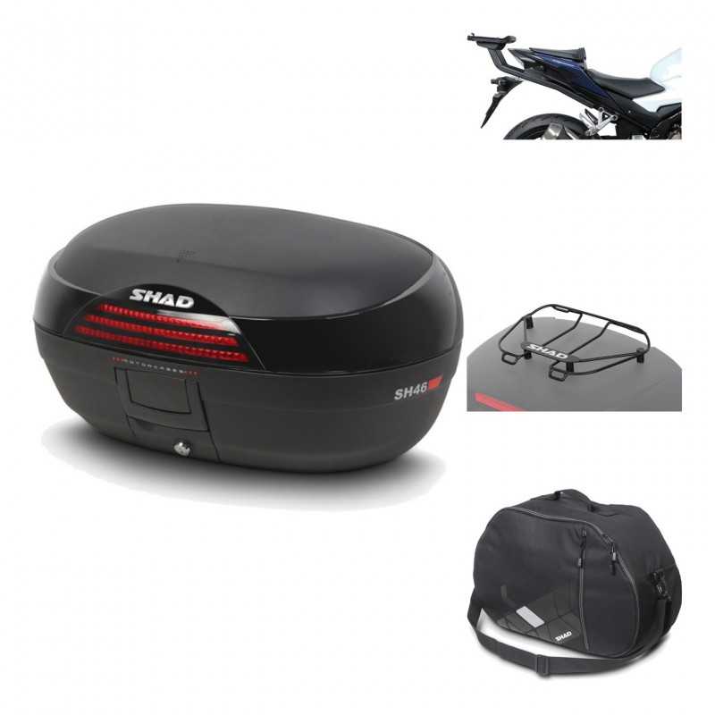 SHAD Baul trasero + herraje montaje accesorios SH46 SH 46 NEW MODEL KIT-184283