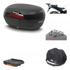 Rear trunk + mounting hardware + accessories  SH46 SH 46 NEW MODEL
