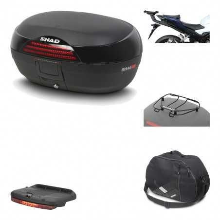 SHAD Baul trasero + herraje montaje accesorios SH46 SH 46 NEW MODEL KIT-184284