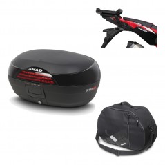 Back trunk + big top fitting + internal bag  SH46 SH 46 NEW MODEL