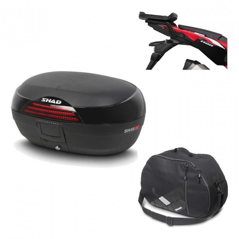Back trunk + big top fitting + internal bag  SH46 SH 46 NEW MODEL