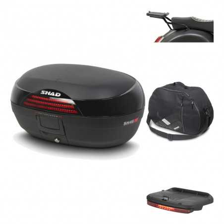 SHAD Baul trasero + herraje montaje accesorios SH46 SH 46 NEW MODEL KIT-184532