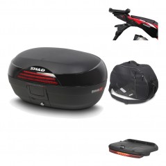 SHAD Baul trasero + herraje montaje accesorios SH46 SH 46 NEW MODEL KIT-184484
