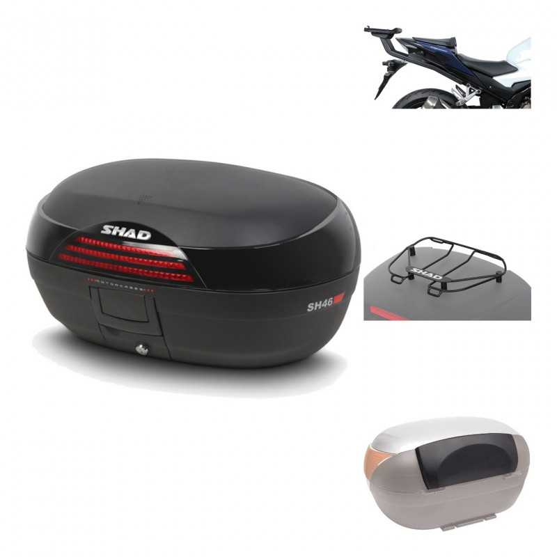 Rear trunk + mounting hardware + accessories  SH46 SH 46 NEW MODEL