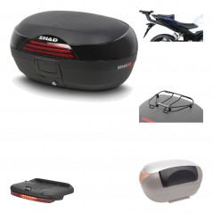 Rear trunk + mounting hardware + accessories  SH46 SH 46 NEW MODEL