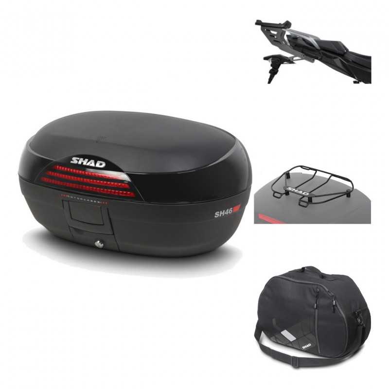 Rear trunk + mounting hardware + accessories  SH46 SH 46 NEW MODEL