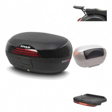 SHAD Baul trasero + herraje montaje accesorios SH46 SH 46 NEW MODEL KIT-184534