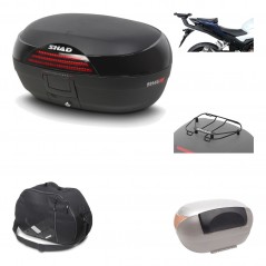 Rear trunk + mounting hardware + accessories  SH46 SH 46 NEW MODEL