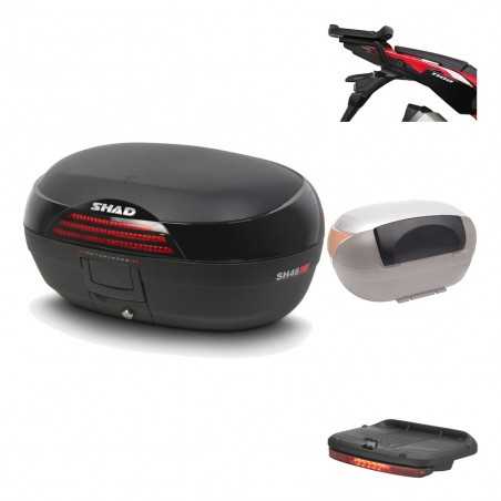 SHAD Baul trasero + herraje montaje accesorios SH46 SH 46 NEW MODEL KIT-184486