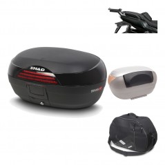 Rear trunk + mounting hardware + accessories  SH46 SH 46 NEW MODEL
