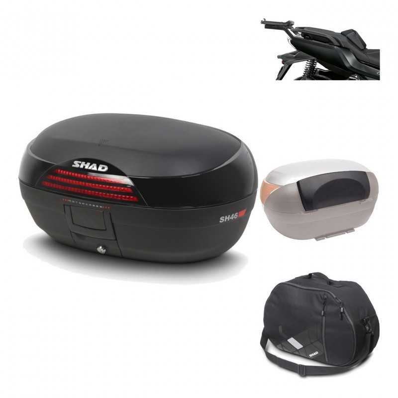 Rear trunk + mounting hardware + accessories  SH46 SH 46 NEW MODEL