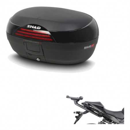 SHAD Baul trasero + herraje montaje SH46 SH 46 NEW MODEL KIT-184337