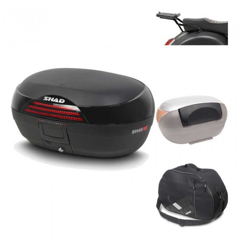 SHAD Baul trasero + herraje montaje accesorios SH46 SH 46 NEW MODEL KIT-184535