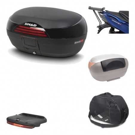 SHAD Baul trasero + herraje montaje accesorios SH46 SH 46 NEW MODEL KIT-184136