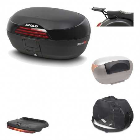 SHAD Baul trasero + herraje montaje accesorios SH46 SH 46 NEW MODEL KIT-184536