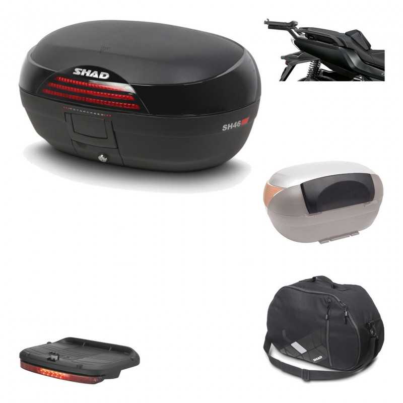 SHAD Baul trasero + herraje montaje accesorios SH46 SH 46 NEW MODEL KIT-184440