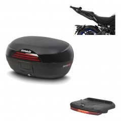 SHAD Baul trasero + herraje montaje luz de freno SH46 SH 46 NEW MODEL KIT-184386