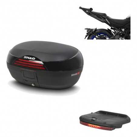 SHAD Baul trasero + herraje montaje luz de freno SH46 SH 46 NEW MODEL KIT-184386
