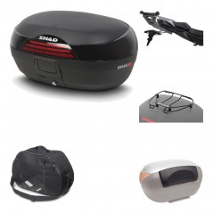 Rear trunk + mounting hardware + accessories  SH46 SH 46 NEW MODEL