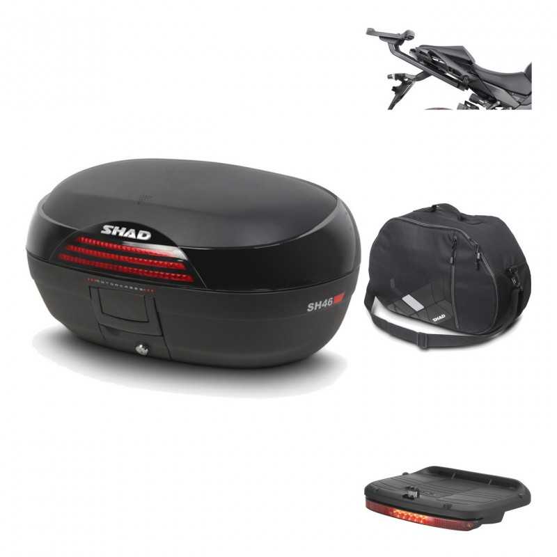 SHAD Baul trasero + herraje montaje accesorios SH46 SH 46 NEW MODEL KIT-184340