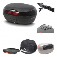 Rear trunk + mounting hardware + accessories  SH46 SH 46 NEW MODEL