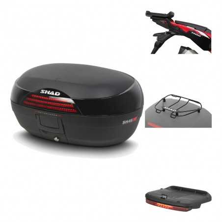 SHAD Baul trasero + herraje montaje accesorios SH46 SH 46 NEW MODEL KIT-184490