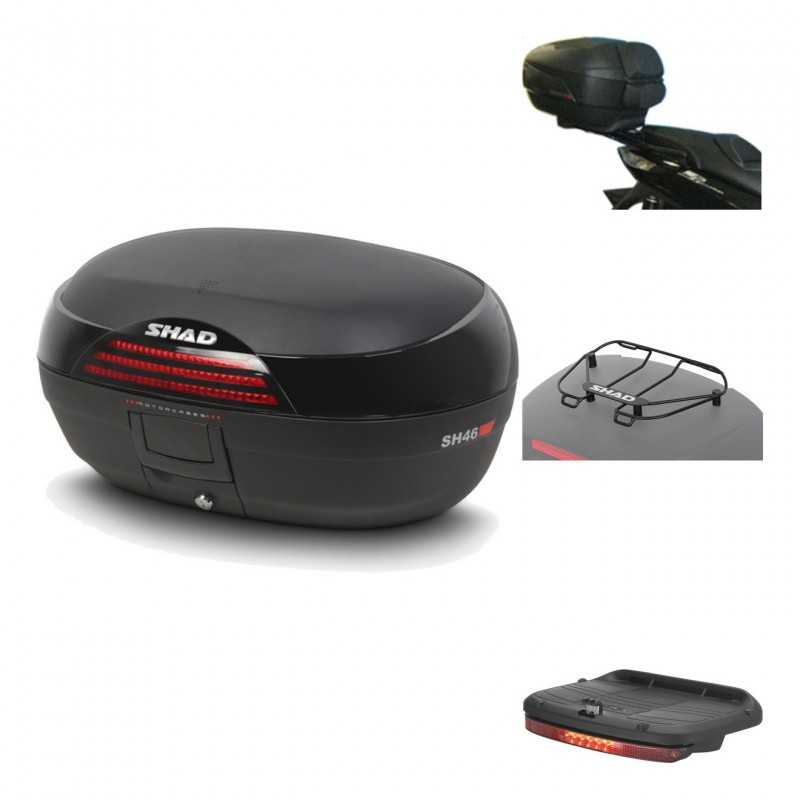 SHAD Baul trasero + herraje montaje accesorios SH46 SH 46 NEW MODEL KIT-184586