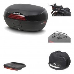 Rear trunk + mounting hardware + accessories  SH46 SH 46 NEW MODEL