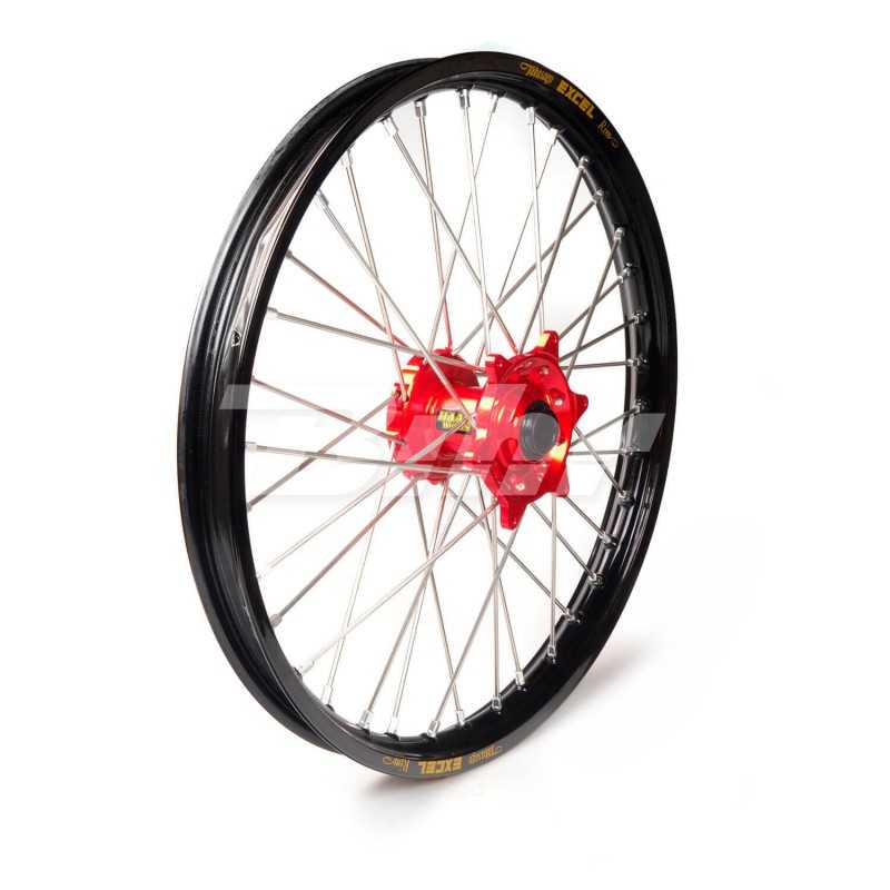 Full wheel black hoop  21-1,60 buje rojo 1 75019/3/6