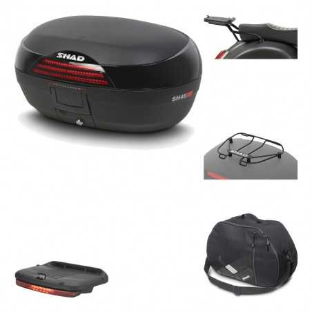 SHAD Baul trasero + herraje montaje accesorios SH46 SH 46 NEW MODEL KIT-184540