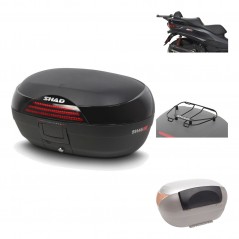 Rear trunk + mounting hardware + accessories  SH46 SH 46 NEW MODEL