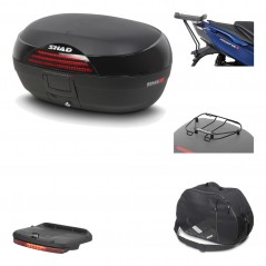 Rear trunk + mounting hardware + accessories  SH46 SH 46 NEW MODEL