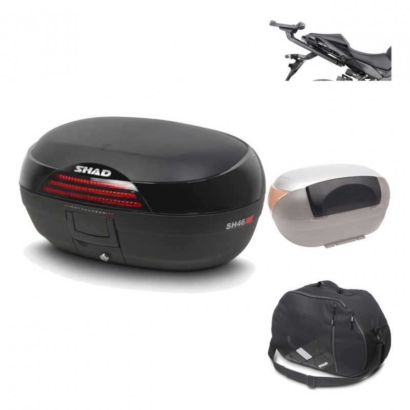SHAD Baul trasero + herraje montaje accesorios SH46 SH 46 NEW MODEL KIT-184343