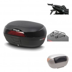 Rear trunk + mounting hardware + accessories  SH46 SH 46 NEW MODEL
