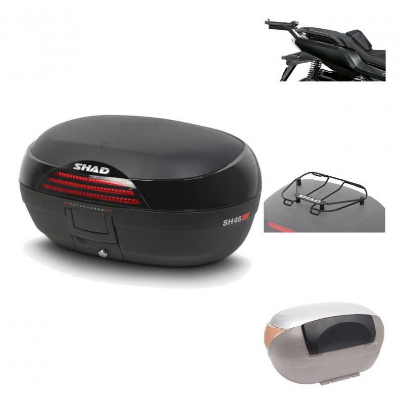Rear trunk + mounting hardware + accessories  SH46 SH 46 NEW MODEL