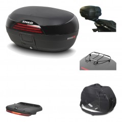 Rear trunk + mounting hardware + accessories  SH46 SH 46 NEW MODEL