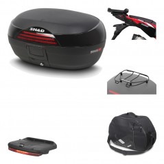 Rear trunk + mounting hardware + accessories  SH46 SH 46 NEW MODEL